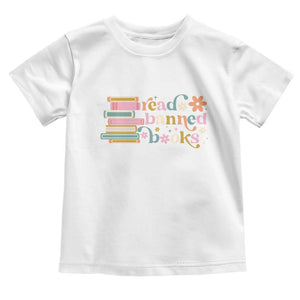 Vintage Read Banned Books Toddler T Shirt TS10 White Print Your Wear