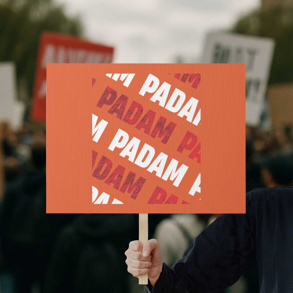 Pride Month Protest Sign Padam Padam Heartbeat LGBTQ TS10 Horizontal 18