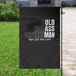 Funny Bald Dad Garden Flag Old Man Saying Gag Gift Fathers Day TS10 Print Your Wear