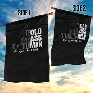 Funny Bald Dad Garden Flag Old Man Saying Gag Gift Fathers Day TS10 Print Your Wear