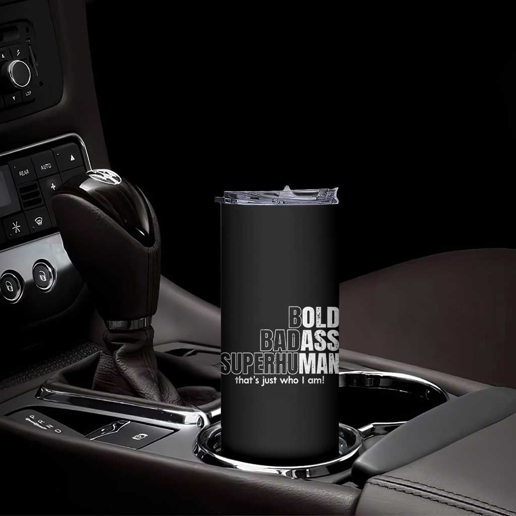 Funny Bald Dad Skinny Tumbler Old Man Saying Gag Gift Fathers Day TS10 Print Your Wear