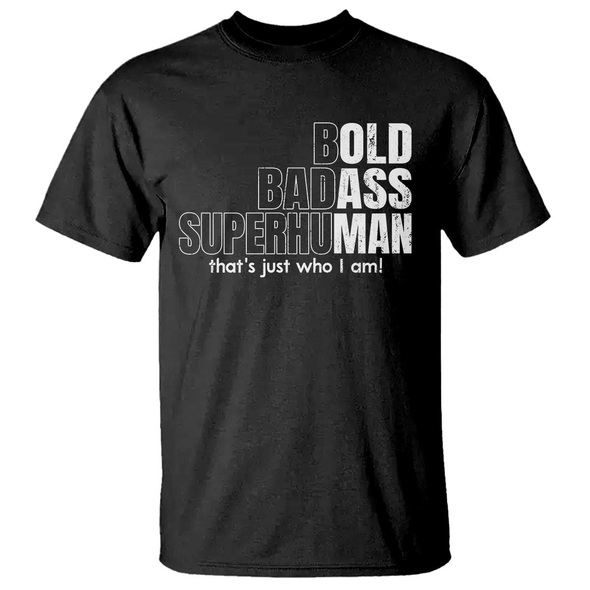 Funny Bald Dad T Shirt Old Man Saying Gag Gift Fathers Day TS10 Black Print Your Wear