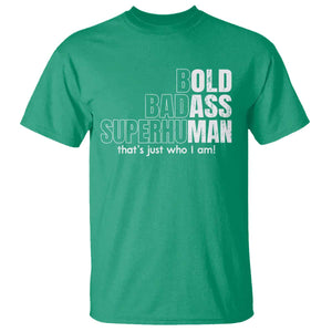 Funny Bald Dad T Shirt Old Man Saying Gag Gift Fathers Day TS10 Irish Green Print Your Wear
