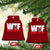 WTF Wheres The Fire Ceramic Ornament Funny Fireman Firefighter TS10 Print Your Wear