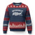 Officially Retired 2025 Ugly Christmas Sweater Vintage Retirement TS10 Navy Red Print Your Wear