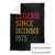 Legend Since December 1975 Throw Blanket Vintage Retro 50th Birthday Gifts TS10 Black Print Your Wear