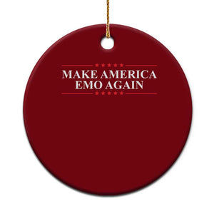 Make America Emo Again Ceramic Ornament Funny Goth Gothic US TS10 1pc Red Print Your Wear