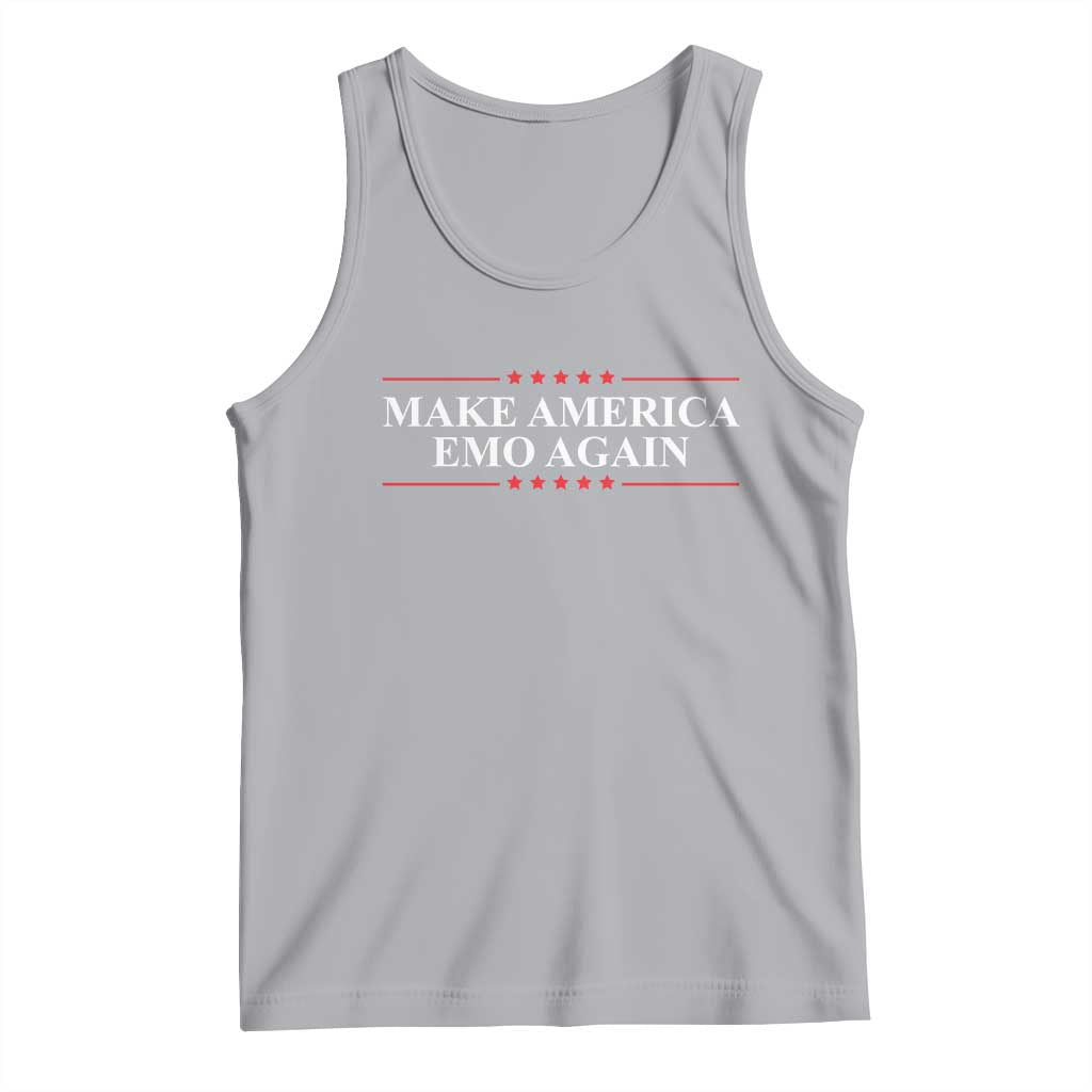Make America Emo Again Tank Top Funny Goth Gothic US TS10 Athletic Heather Print Your Wear