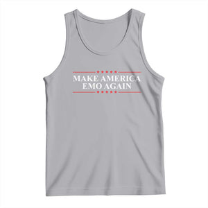 Make America Emo Again Tank Top Funny Goth Gothic US TS10 Athletic Heather Print Your Wear