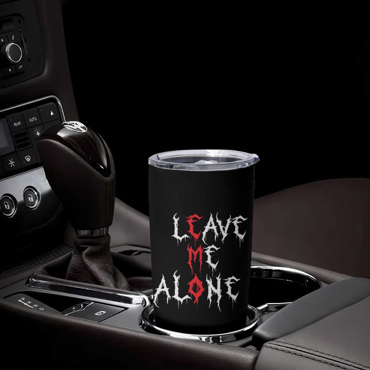 Leave me Alone Emo Tumbler Cup Aesthetic Goth Scene Alternative Music TS10 Print Your Wear