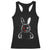 Creepy Cute Bunny Racerback Tank Top Rabbit Alt Goth Grunge Horror Aesthetic TS10 Black Print Your Wear