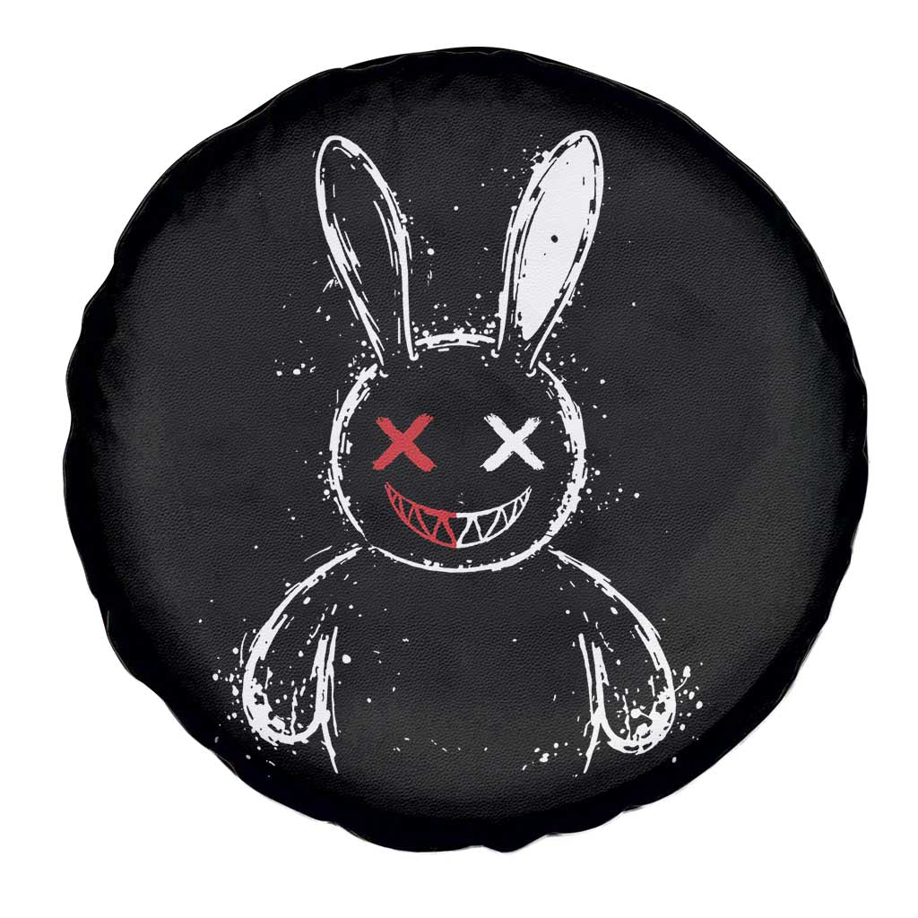 Creepy Cute Bunny Spare Tire Cover Rabbit Alt Goth Grunge Horror Aesthetic TS10 Print Your Wear