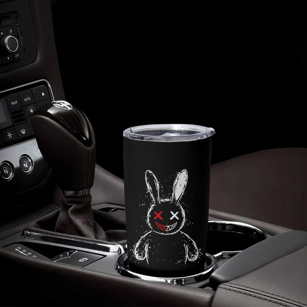 Creepy Cute Bunny Tumbler Cup Rabbit Alt Goth Grunge Horror Aesthetic TS10 Print Your Wear