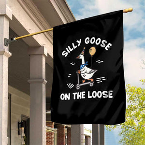 Funny Silly Goose Garden Flag Goose On The Loose Animal Humor TS10 Print Your Wear