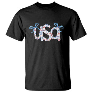 Coquette USA T Shirt Patriotic American Girl 4th of July TS10 Black Print Your Wear