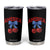 America Cherry Coquette Bow Tumbler Cup 4th of July Patriotic TS10 Black Print Your Wear