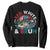 Funny Fishing Sweatshirt Red White Bruh Fisherman Gift American Flag TS10 Black Print Your Wear