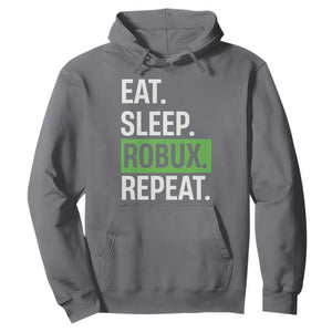 Eat Sleep Roblox Repeat Hoodie Funny Video Game Lovers Gamers
