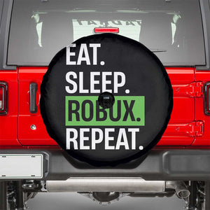 Eat Sleep Roblox Repeat Spare Tire Cover Funny Video Game Lovers Gamers
