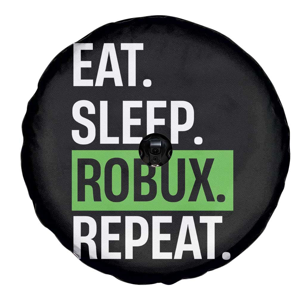 Eat Sleep Roblox Repeat Spare Tire Cover Funny Video Game Lovers Gamers