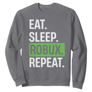 Eat Sleep Roblox Repeat Sweatshirt Funny Video Game Lovers Gamers