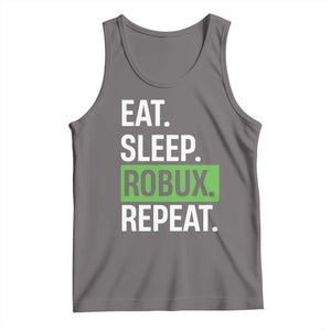 Eat Sleep Roblox Repeat Tank Top Funny Video Game Lovers Gamers