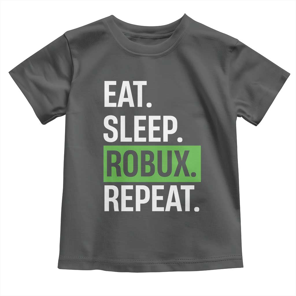 Eat Sleep Roblox Repeat Toddler T Shirt Funny Video Game Lovers Gamers