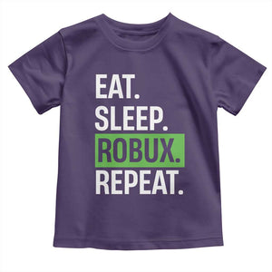 Eat Sleep Roblox Repeat Toddler T Shirt Funny Video Game Lovers Gamers
