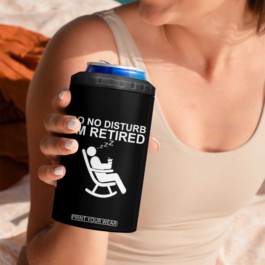 Retirement Gifts For Men 4 in 1 Can Cooler Tumbler Do Not Disturb Im Retired