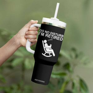 Retirement Gifts For Men Tumbler With Handle Do Not Disturb Im Retired