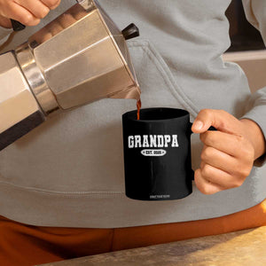 Grandpa Est 2026 Coffee Mug Promoted To Grandpa Paternity Fathers Day TS10 Print Your Wear