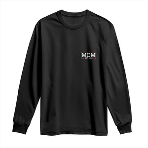Mom Est 2026 Long Sleeve Shirt New Mama Pregnancy Reveal TS10 Black Print Your Wear
