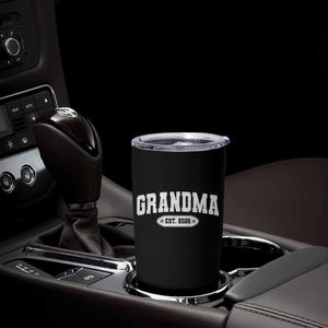 Grandma Est 2026 Tumbler Cup Promoted To Grandparents Mothers Day TS10 Print Your Wear