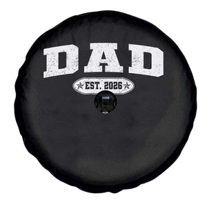 New Dad 2026 Spare Tire Cover Promoted To Daddy Est 2026 TS10 Print Your Wear