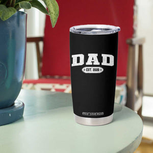 New Dad 2026 Tumbler Cup Promoted To Daddy Est 2026 TS10 Print Your Wear
