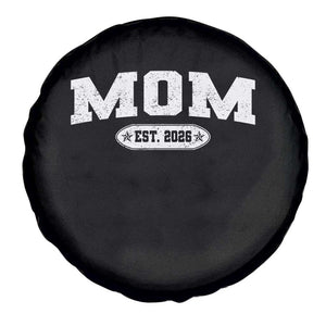 Mom Est 2026 Spare Tire Cover Promoted To Mama Baby Announcement Mothers Day TS10 Print Your Wear