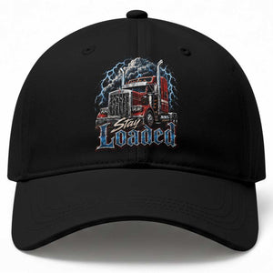 Truck Driver Baseball Cap Funny Trucker Husband Big Rig Semi Trailer Truckin