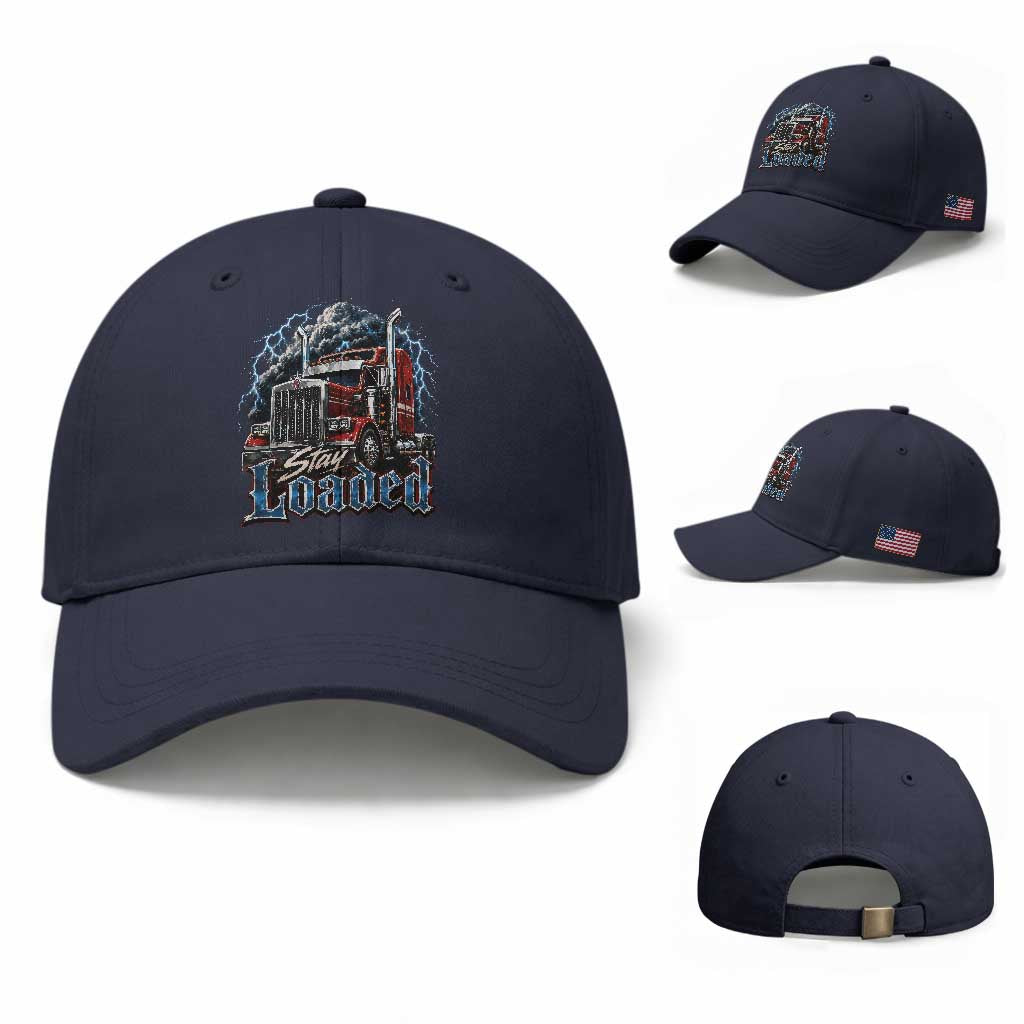 Truck Driver Baseball Cap Funny Trucker Husband Big Rig Semi Trailer Truckin