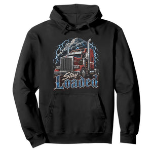 Truck Driver Hoodie Funny Trucker Husband Big Rig Semi Trailer Truckin