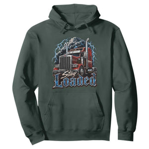 Truck Driver Hoodie Funny Trucker Husband Big Rig Semi Trailer Truckin