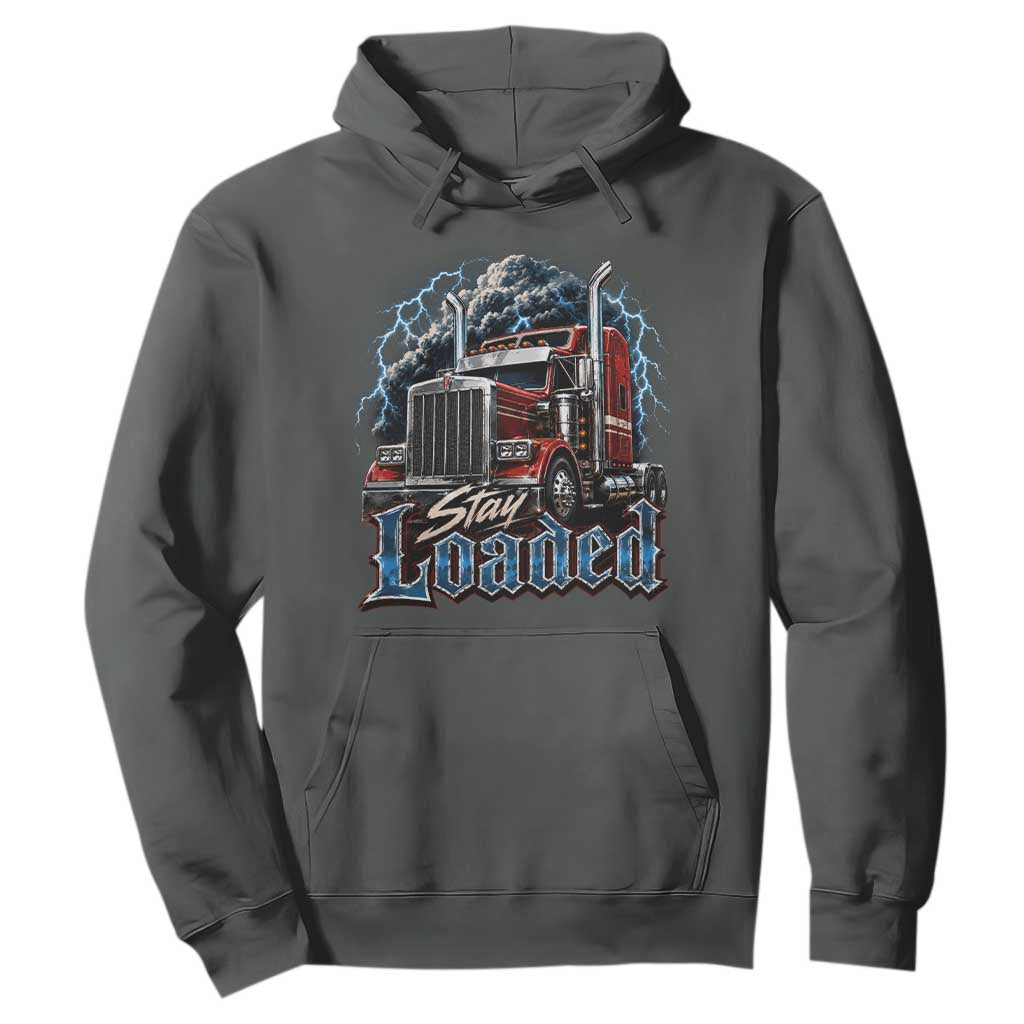 Truck Driver Hoodie Funny Trucker Husband Big Rig Semi Trailer Truckin