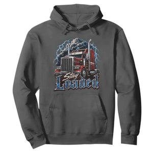 Truck Driver Hoodie Funny Trucker Husband Big Rig Semi Trailer Truckin
