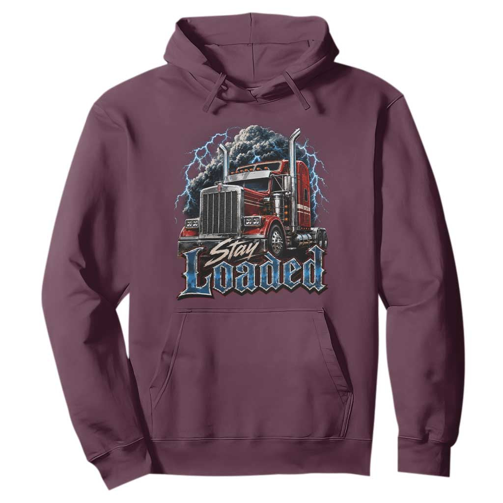 Truck Driver Hoodie Funny Trucker Husband Big Rig Semi Trailer Truckin