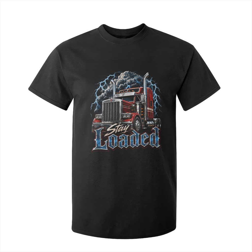 Truck Driver T Shirt For Kid Funny Trucker Husband Big Rig Semi Trailer Truckin