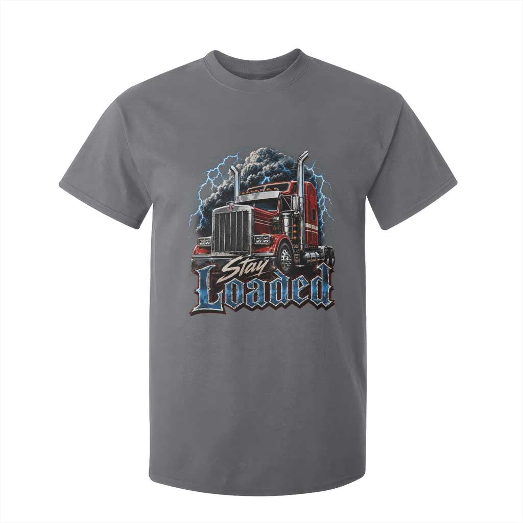 Truck Driver T Shirt For Kid Funny Trucker Husband Big Rig Semi Trailer Truckin