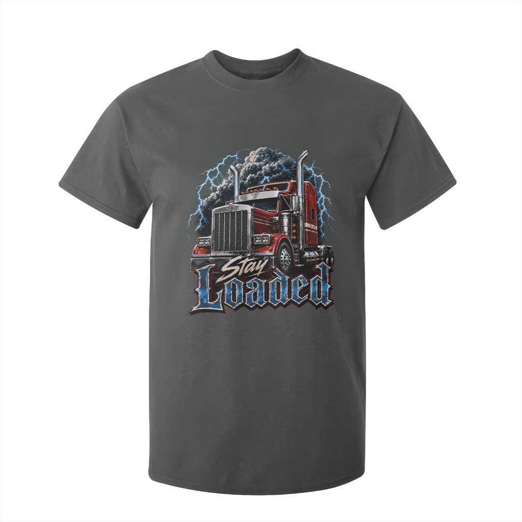 Truck Driver T Shirt For Kid Funny Trucker Husband Big Rig Semi Trailer Truckin