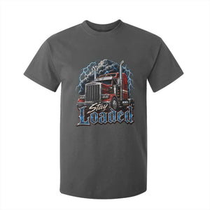 Truck Driver T Shirt For Kid Funny Trucker Husband Big Rig Semi Trailer Truckin