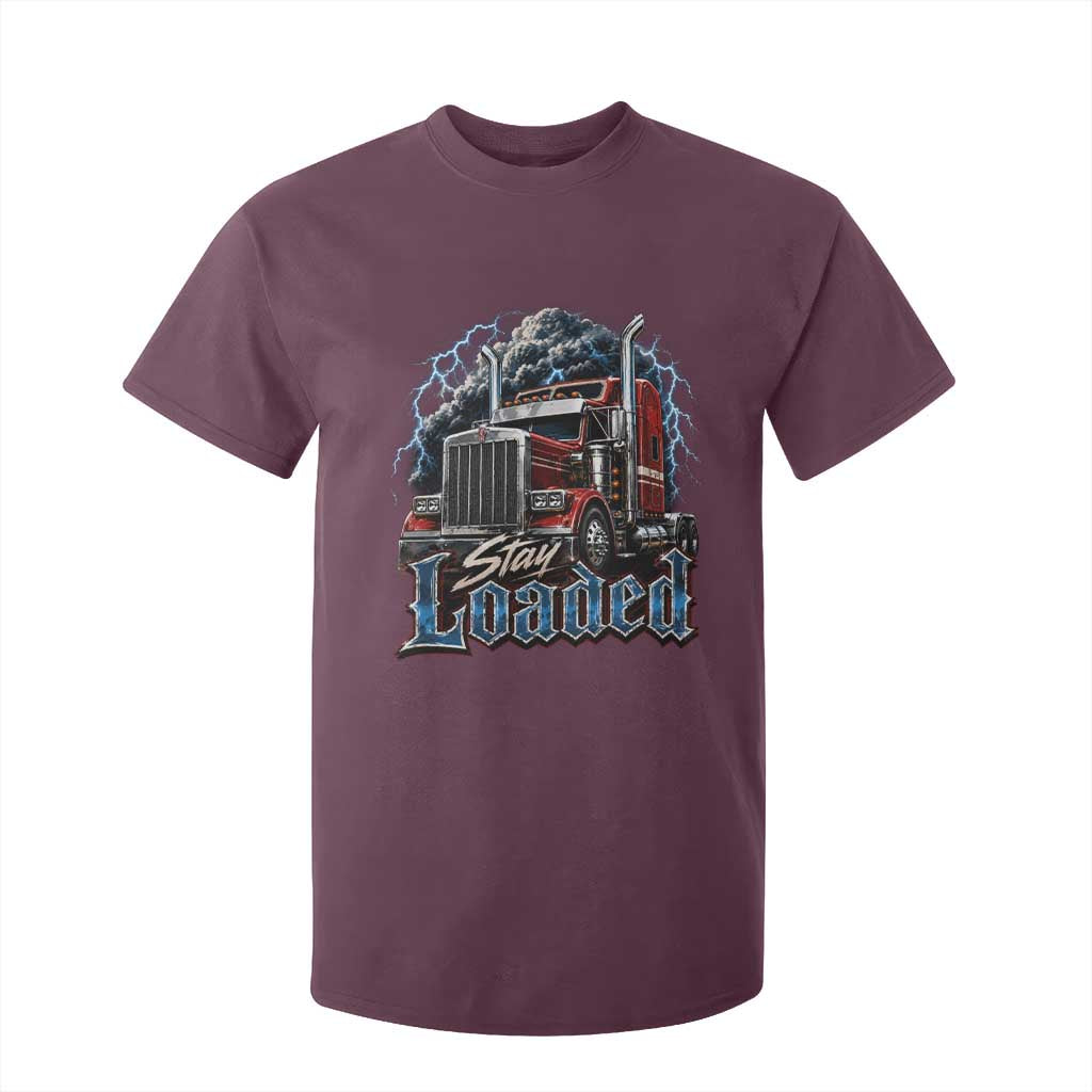 Truck Driver T Shirt For Kid Funny Trucker Husband Big Rig Semi Trailer Truckin