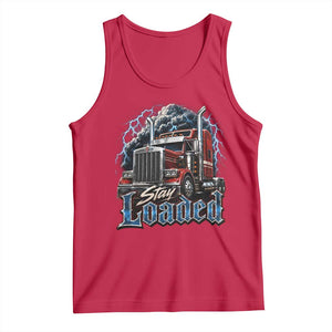 Truck Driver Tank Top Funny Trucker Husband Big Rig Semi Trailer Truckin