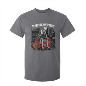 Electrician Skeleton T Shirt For Kid Waiting On Parts Funny Graphic